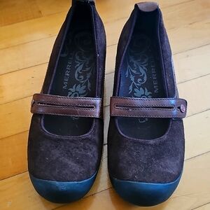 Merrell Plaza Bandeau Brown Suede